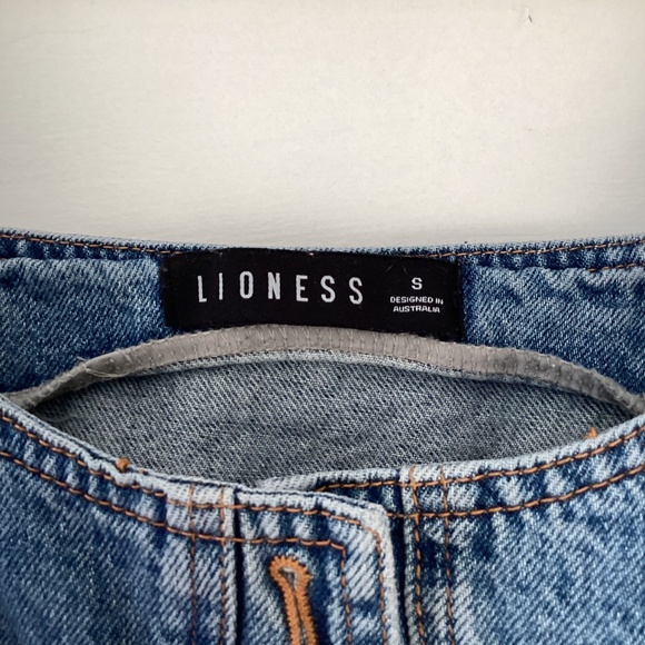 Lioness denim corset top small - Picture 4 of 4